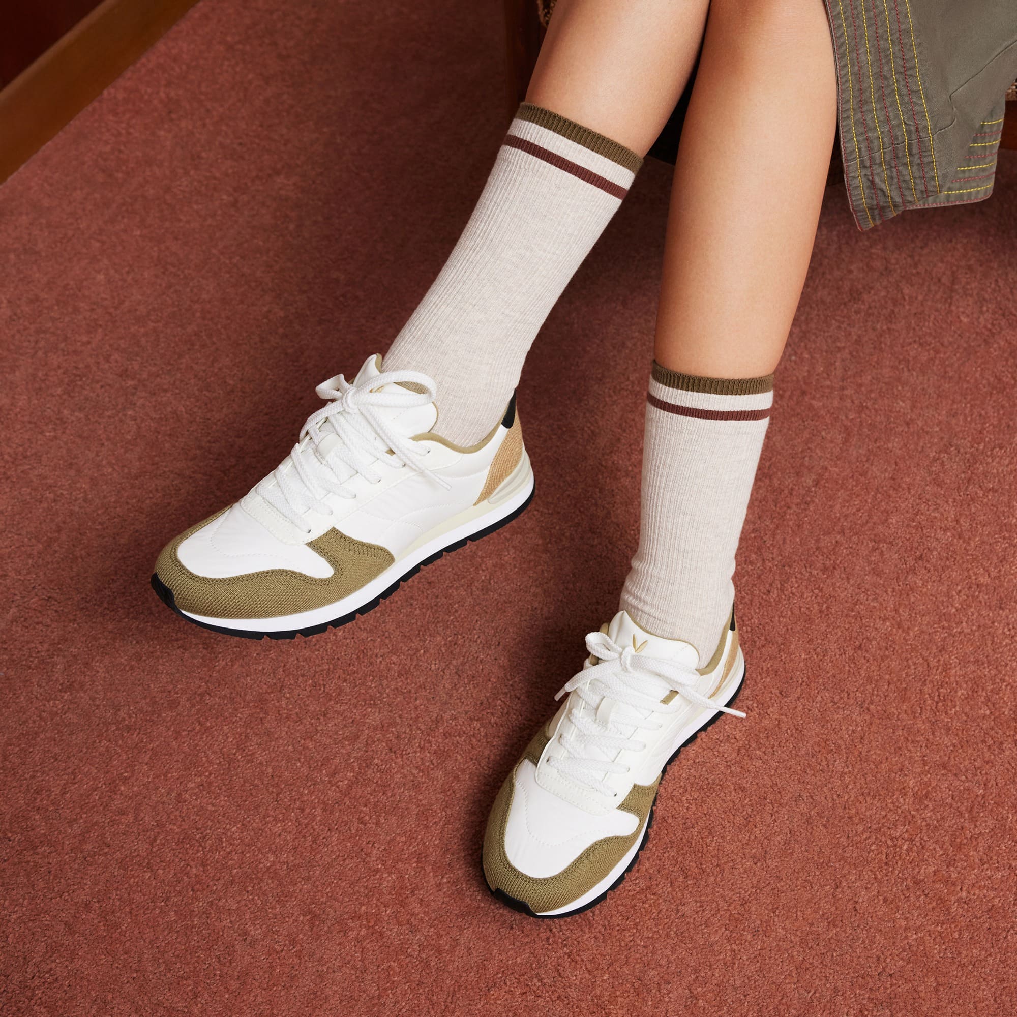 [Allegro] Unisex Satin Lux Water-Repellent Sneakers