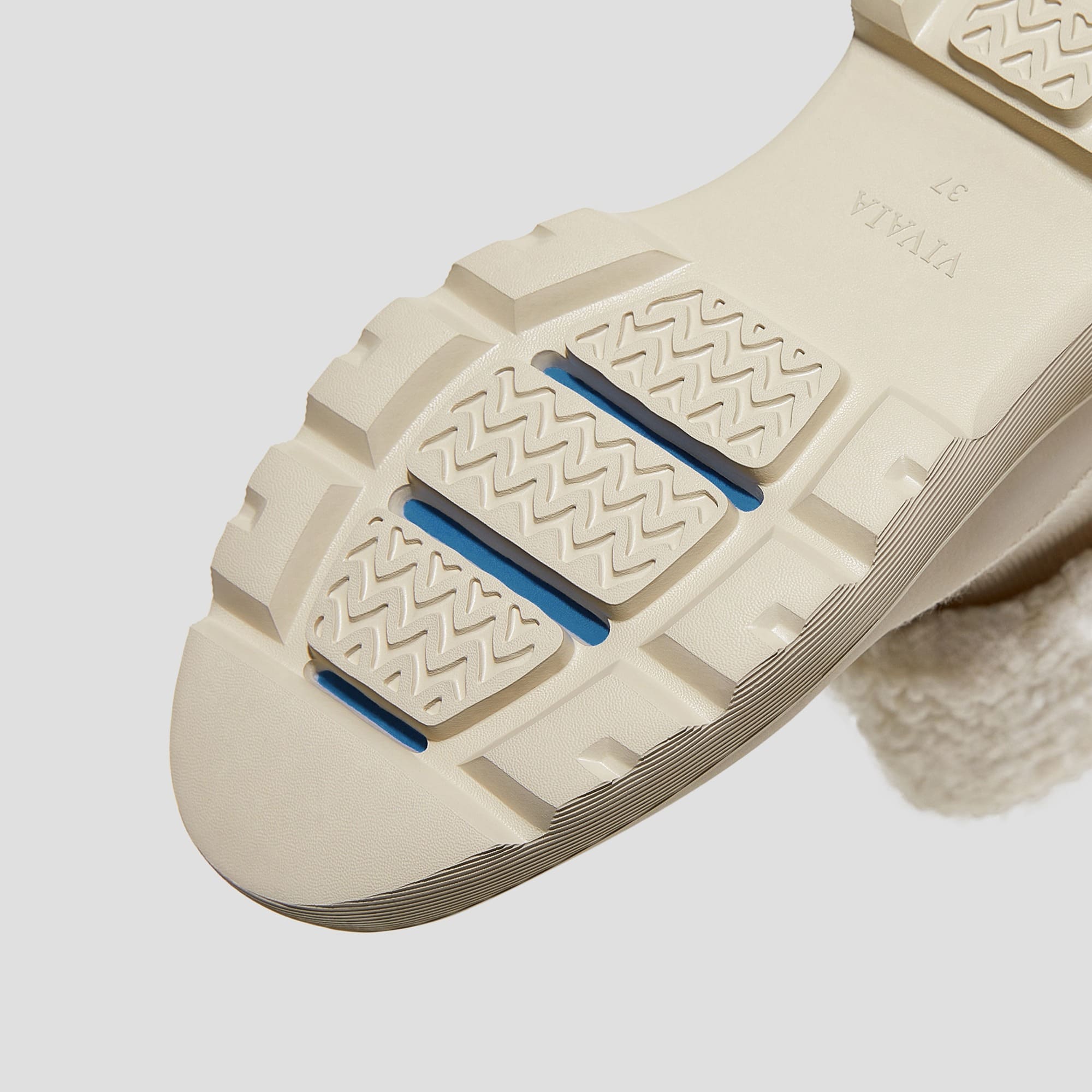 [Elaine] フォー・ファー プラットフォーム チャンキー ウェッジブーツ