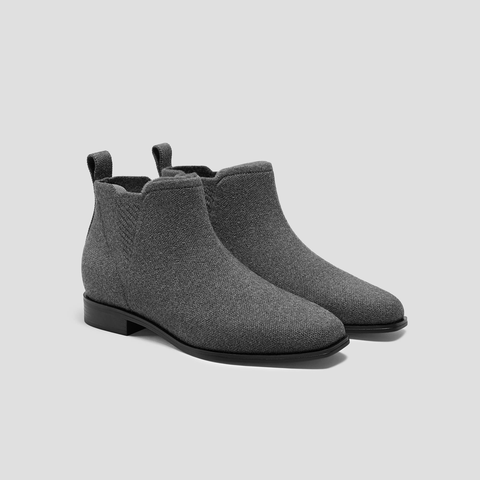[Ryan Slip-on] スクエアトゥ スリップオン チェルシーブーツ ウィンター限定モデル