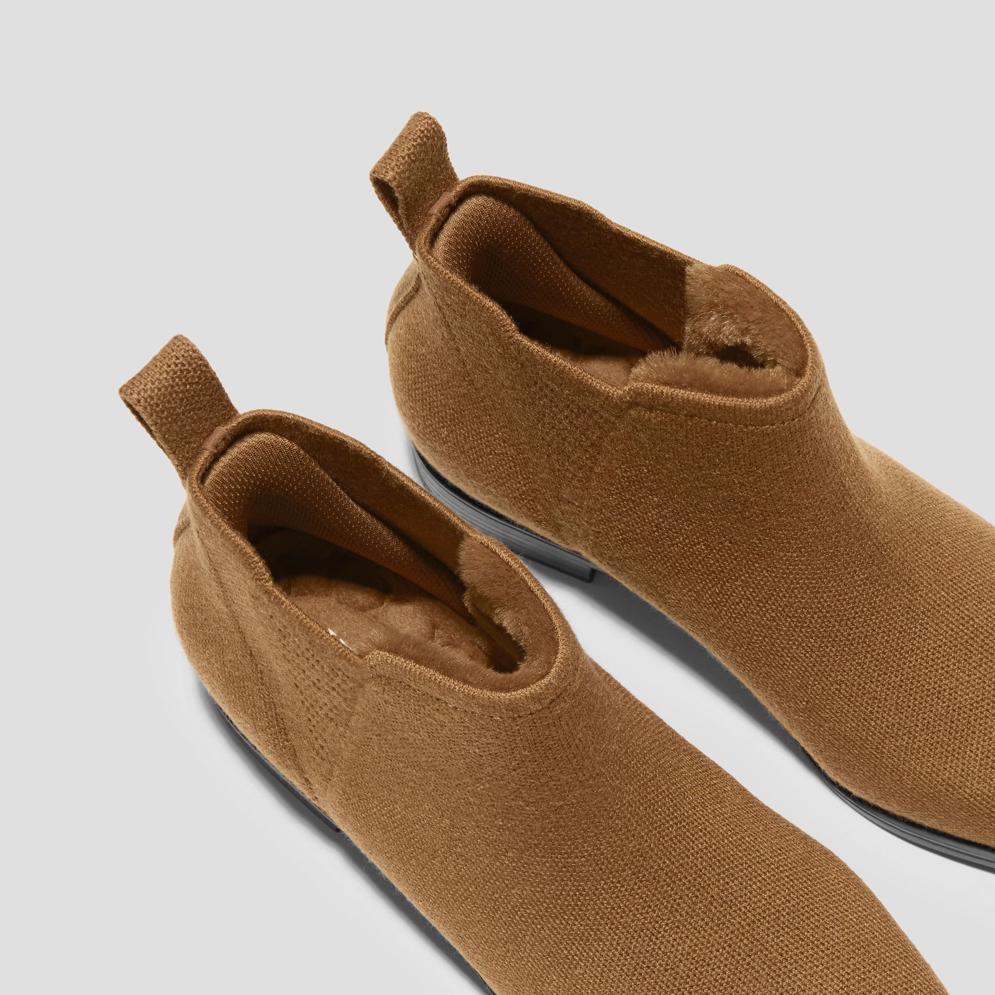 [Ryan Slip-on] スクエアトゥ スリップオン チェルシーブーツ ウィンター限定モデル