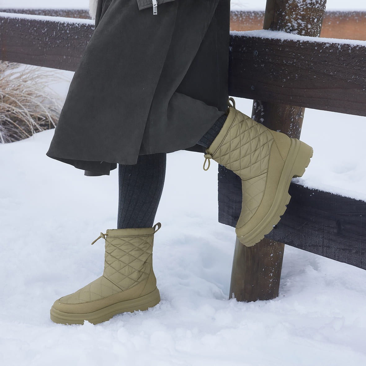 [Theo]防水 PufferTherm(パフサーム)ミドルブーツ