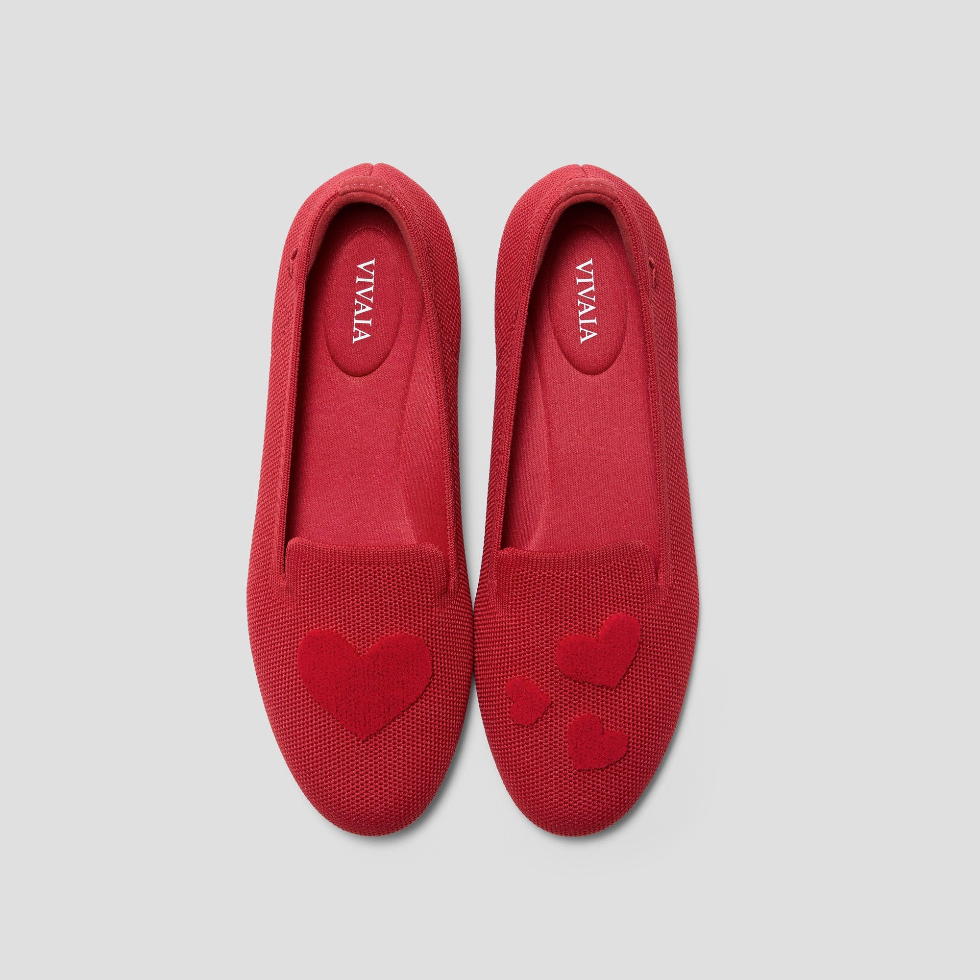 [Audrey] バレンタイン限定 ラウンドトゥ ローファー