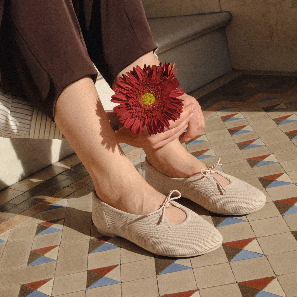 [Camora] ラウンドトゥ レースアップ フラットシューズ