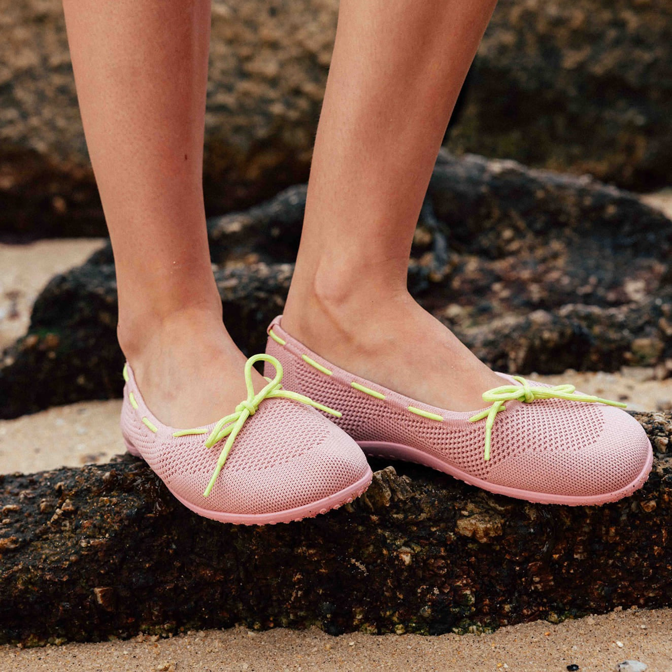 [Nika] ラウンドトゥ ベアフット フラットシューズ