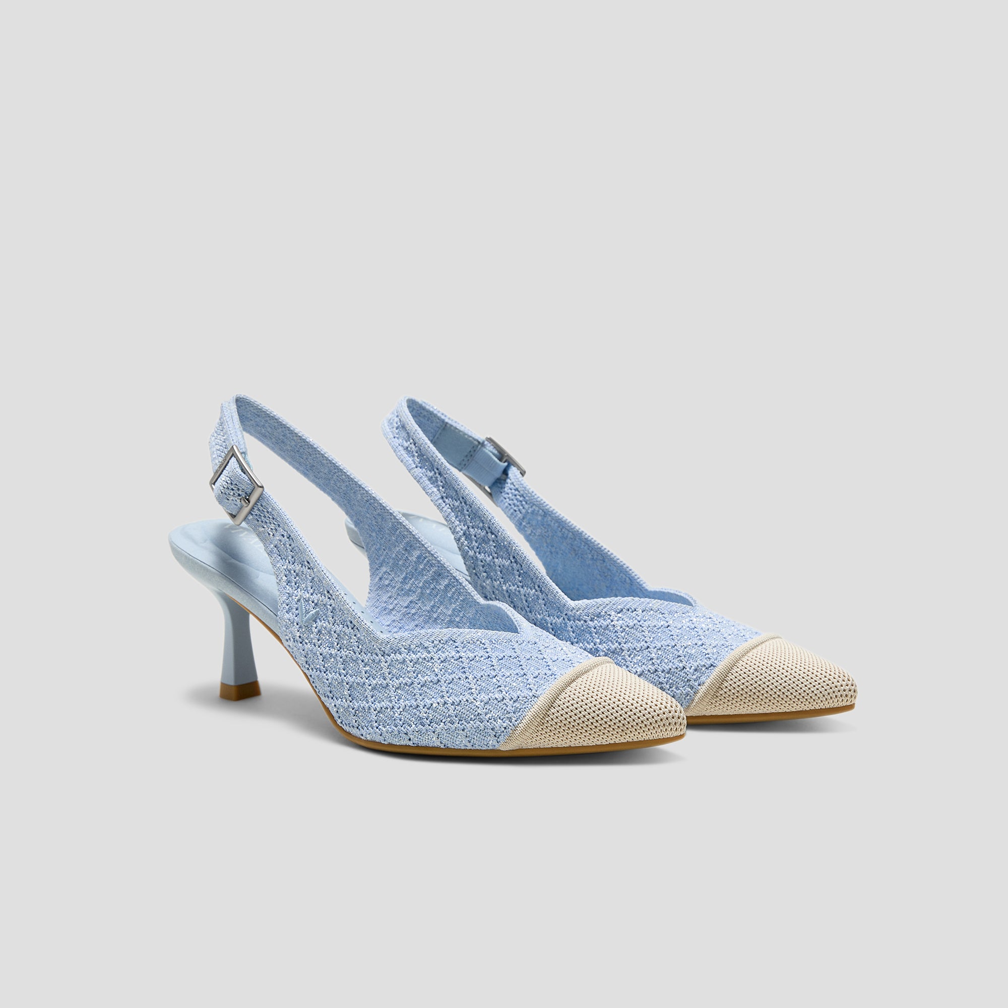 [Addison] ポインテッドトゥ スリングバック パンプス