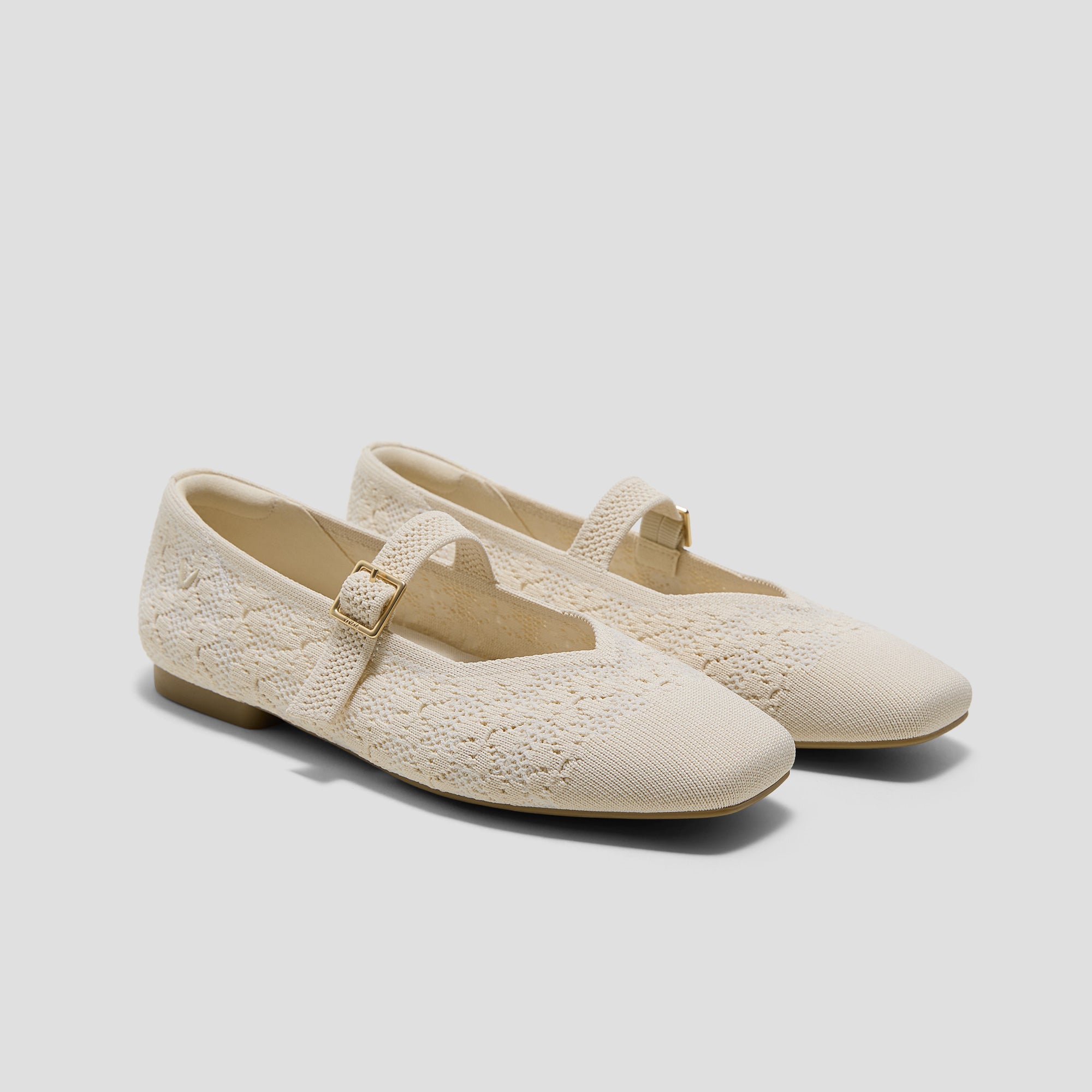 [Margot™ Mary Jane] スクエアトゥ メリージェーン フラットシューズ