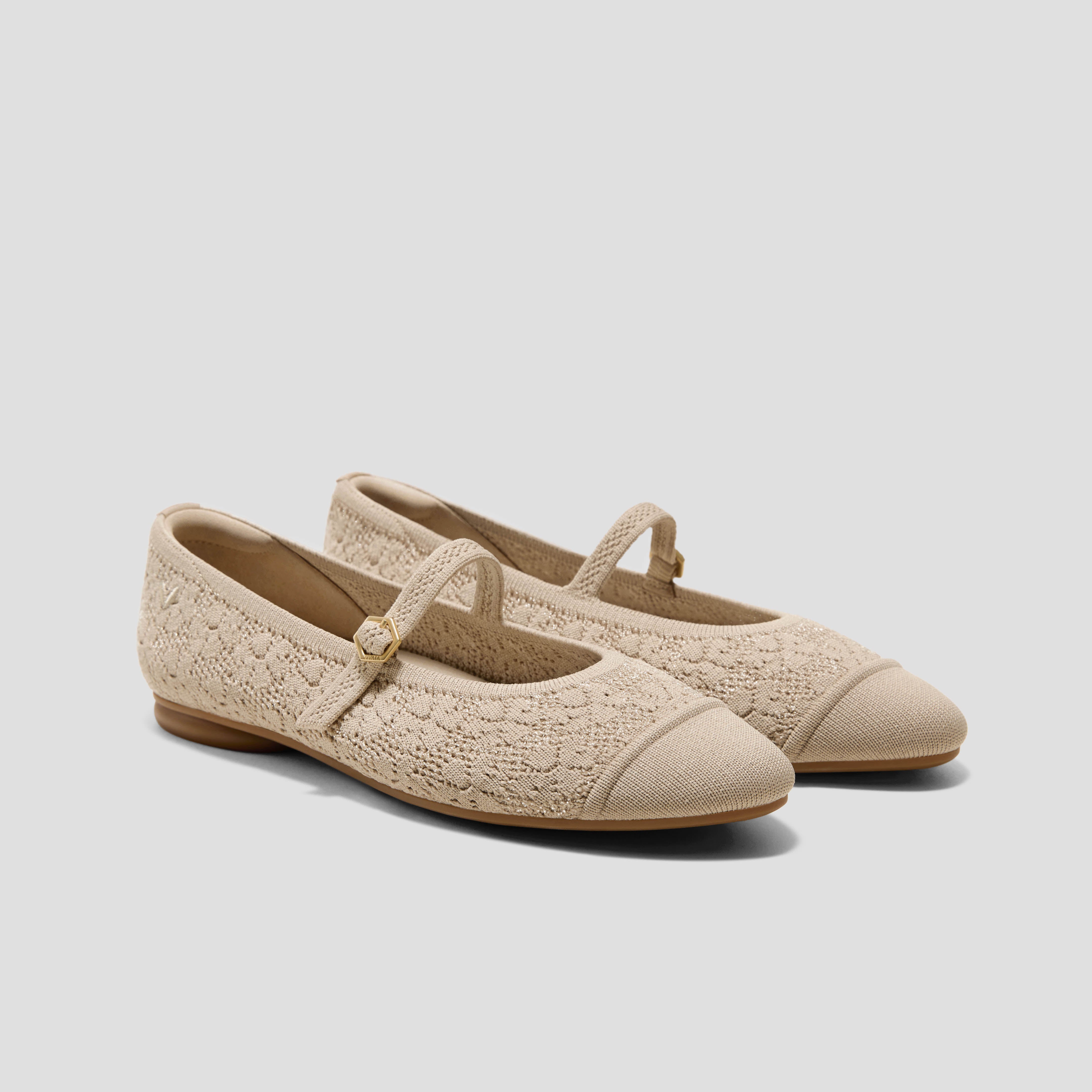 [Tamia Mary Jane] AdaptAll™ アーモンドトゥ メリージェーン フラットシューズ