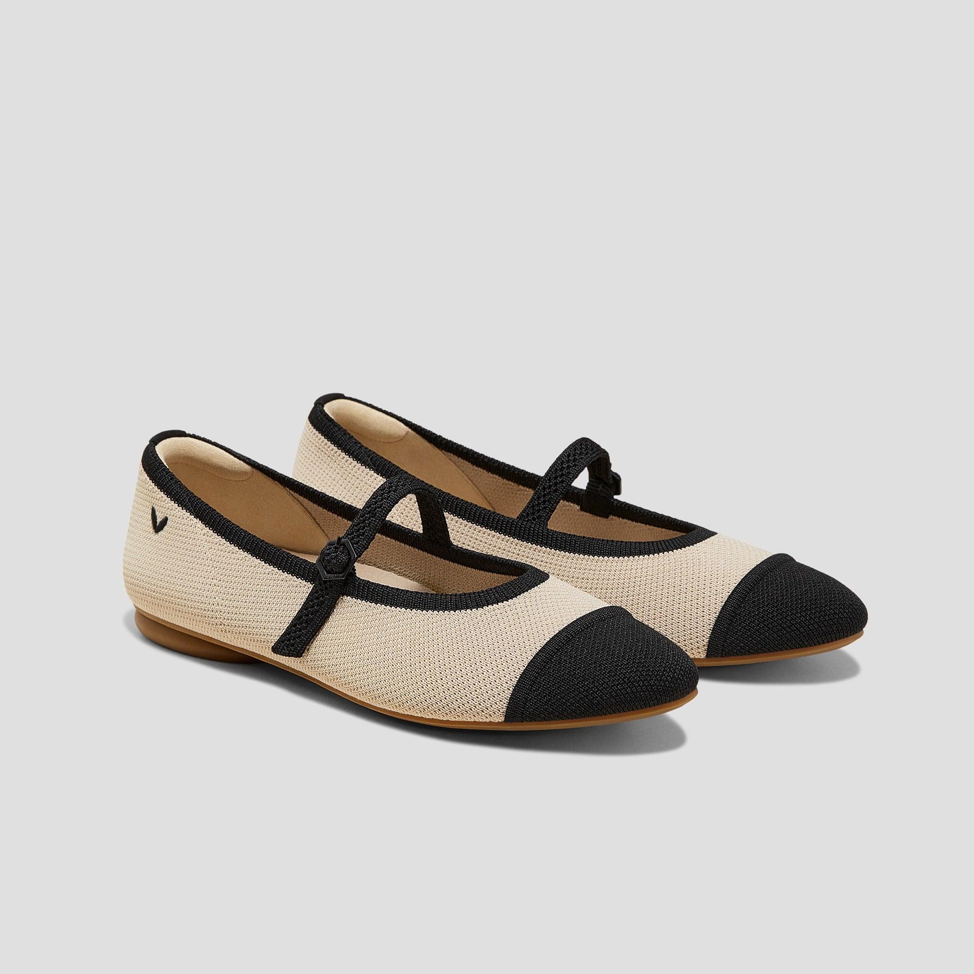 [Tamia Mary-Jane] AdaptAll™ Almond Toe Mary-Jane Flat Shoes