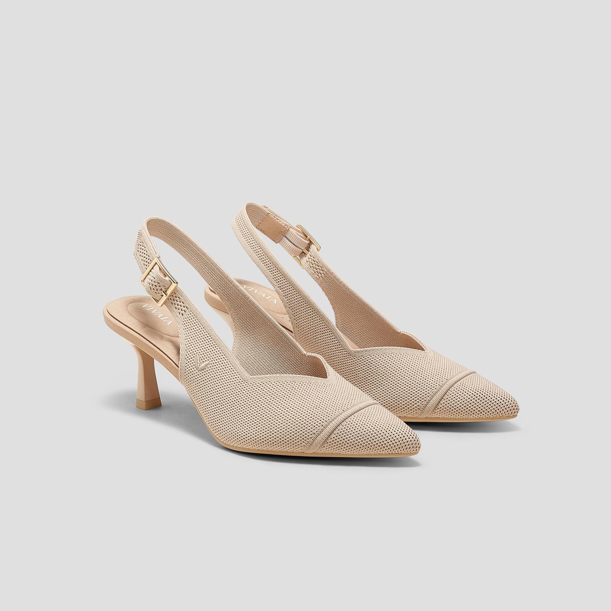 [Addison] Pointed toe slingback sandals