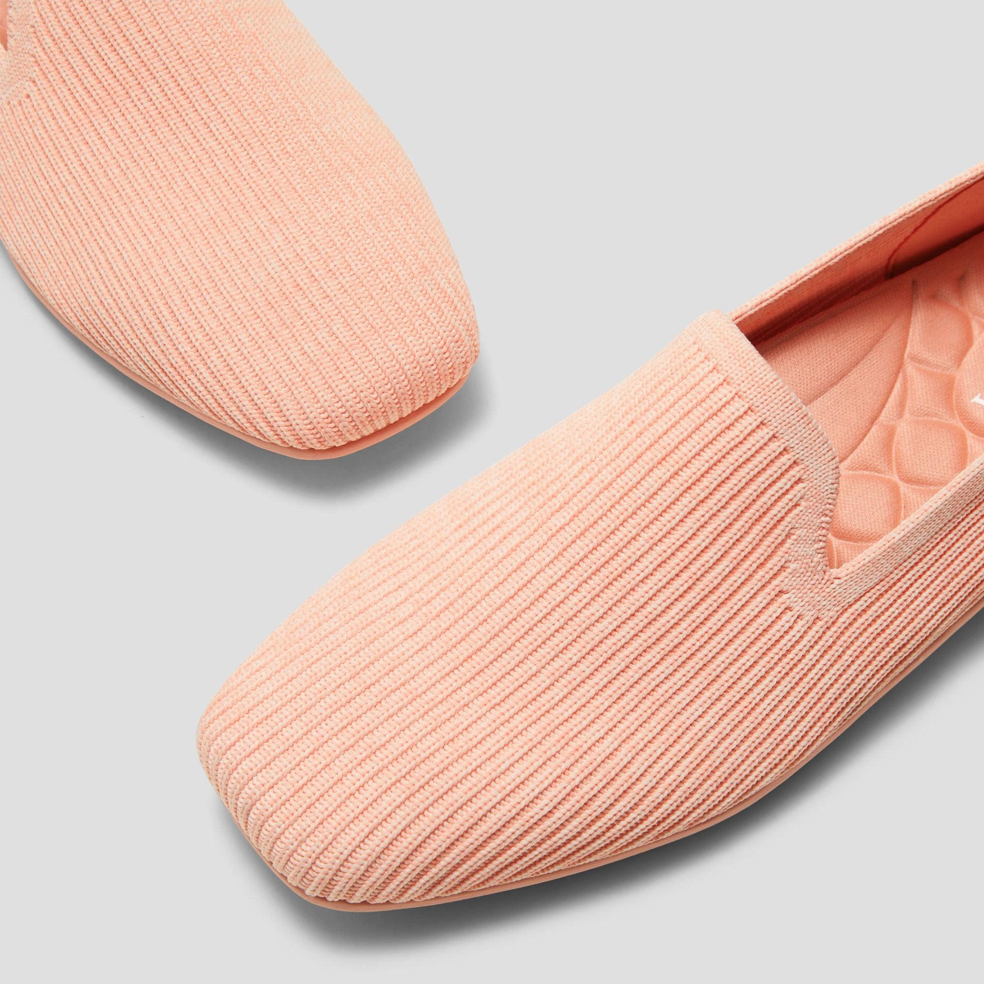 [Samantha Walker] Square toe, super water-repellent, lightweight, thick sole, loafer