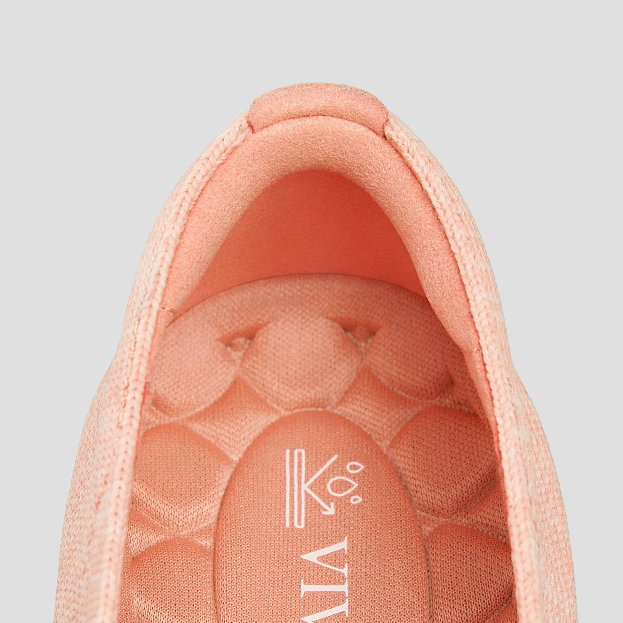 [Samantha Walker] Square toe, super water-repellent, lightweight, thick sole, loafer