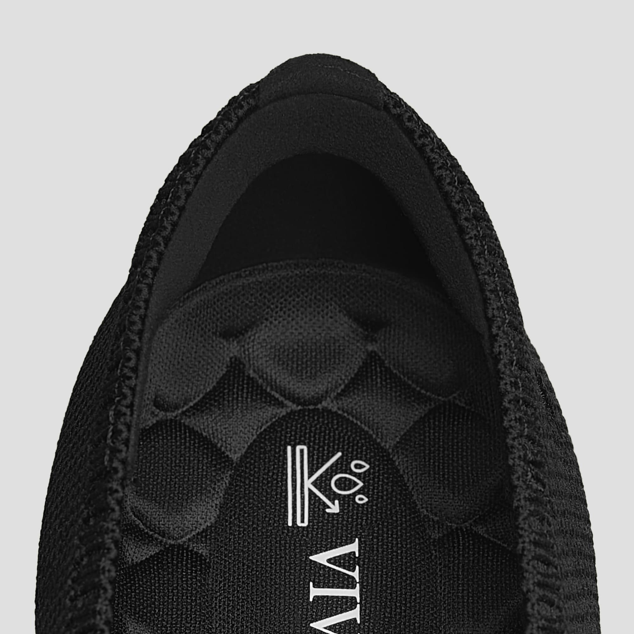 [Aria Walker Super Water Repellent] Pointed Toe Ultra-Lightweight Thick Sole Flat Shoes