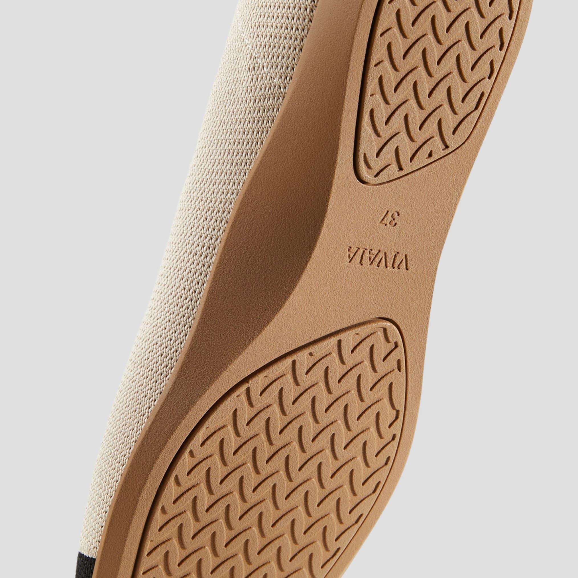 [Aria Walker Super Water Repellent] Pointed Toe Ultra-Lightweight Thick Sole Flat Shoes
