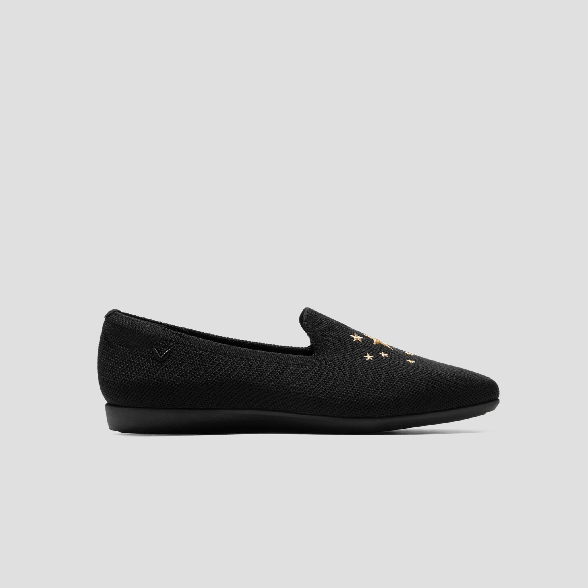 [Samantha Walker] Square toe, super water-repellent, lightweight, thick sole, loafer