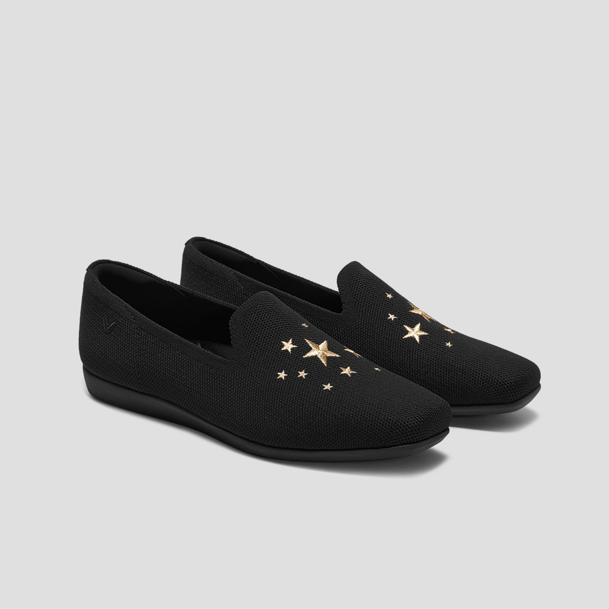 [Samantha Walker] Square toe, super water-repellent, lightweight, thick sole, loafer