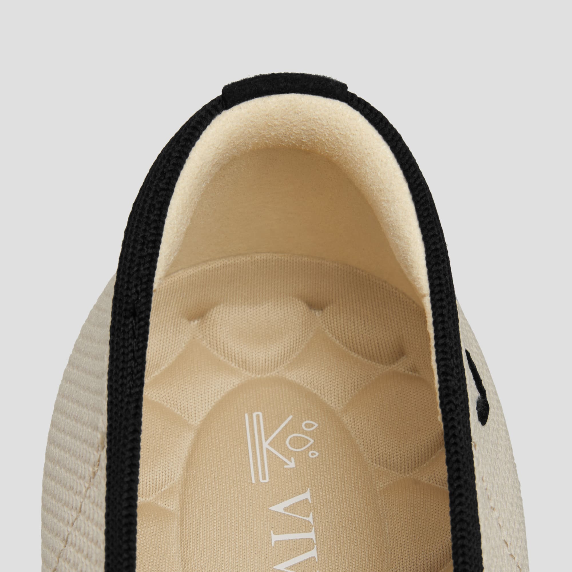 [Margot Walker Super Water Repellent] Square Toe Ultra Lightweight Thick Sole Flat Shoes
