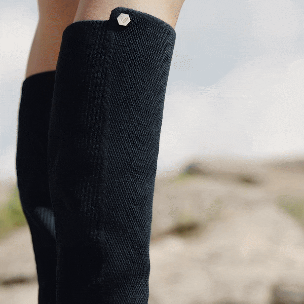 [Filipa] ラウンドトゥ 撥水加工 ストレッチ ロングブーツ