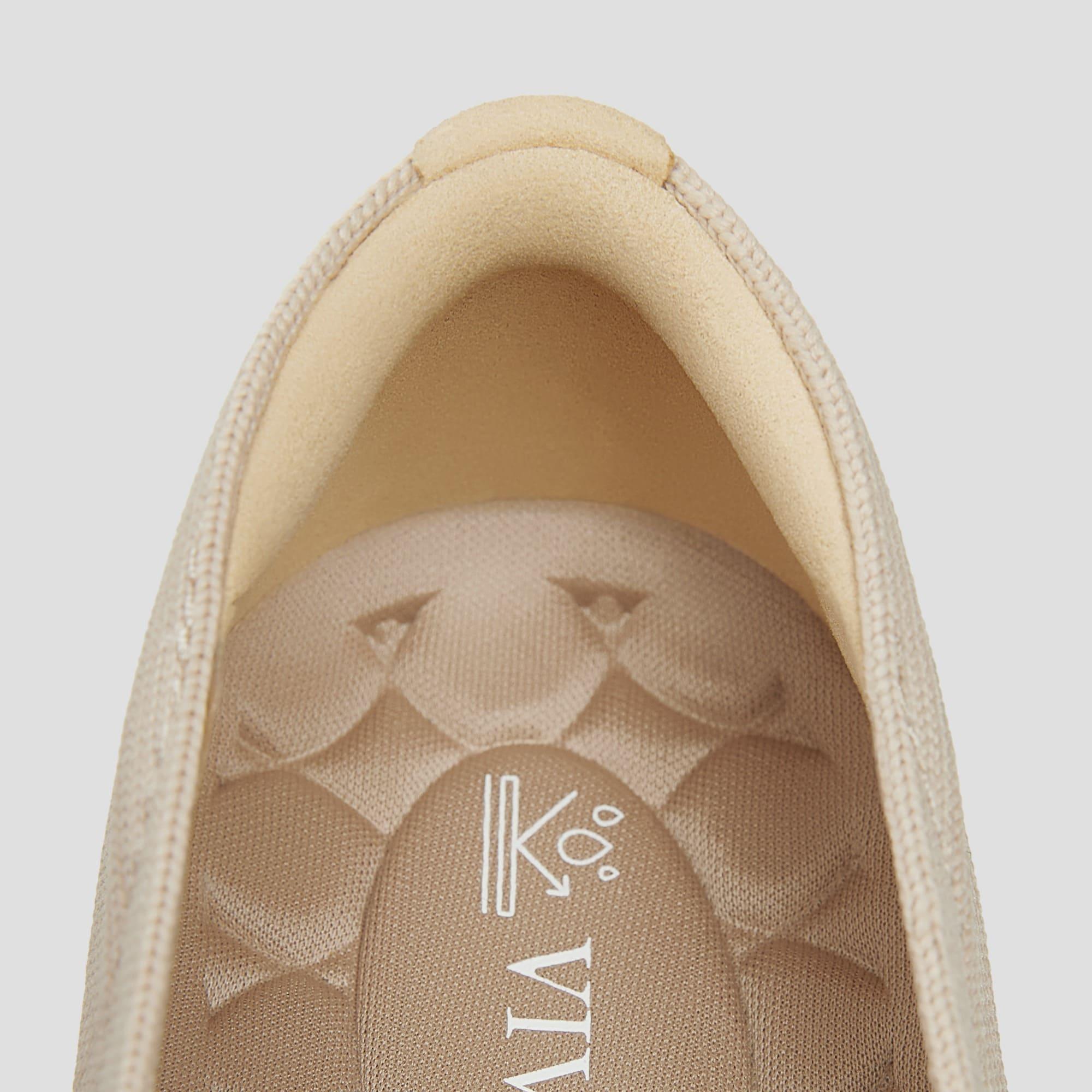 [Samantha Walker] Square toe, super water-repellent, lightweight, thick sole, loafer
