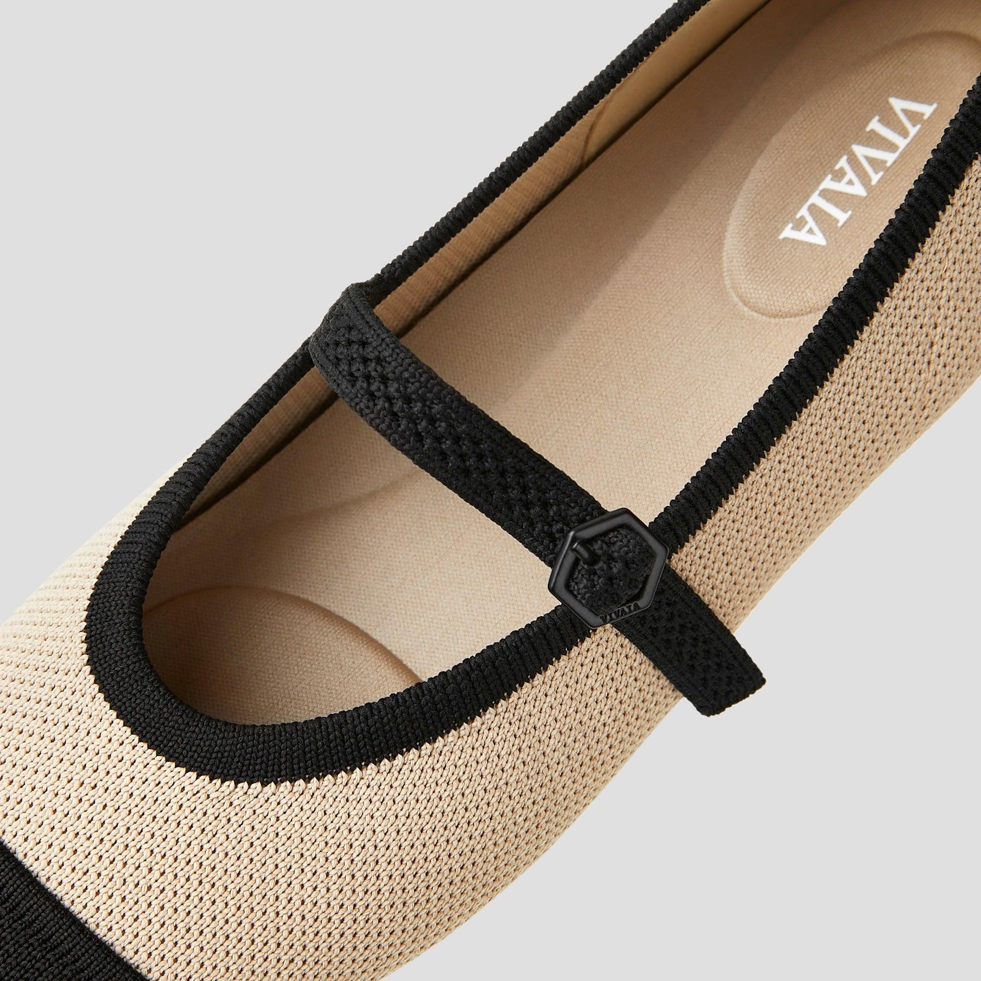 [Tamia Mary-Jane] AdaptAll™ Almond Toe Mary-Jane Flat Shoes