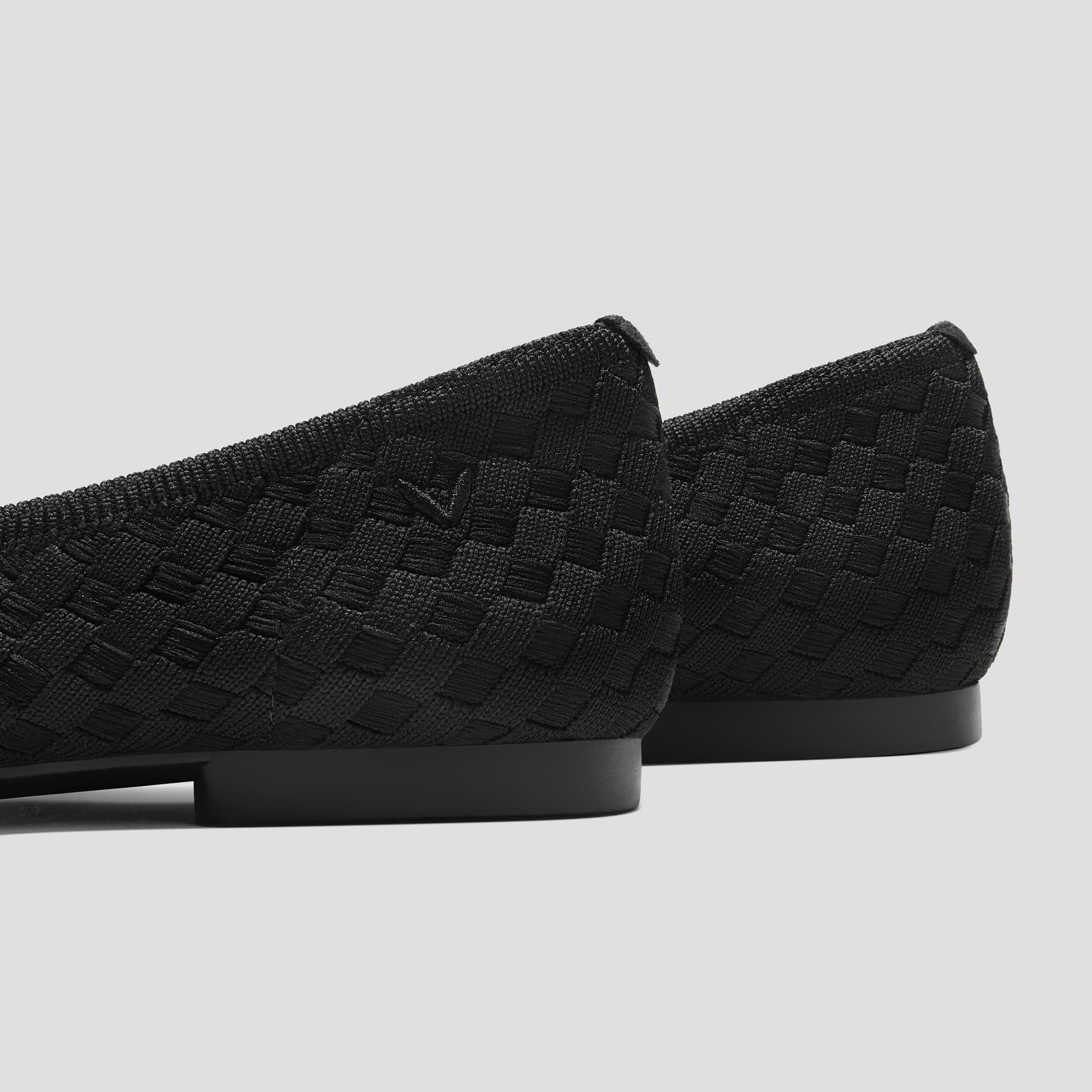 [Margaret] Square toe Bow Ballerina Flat