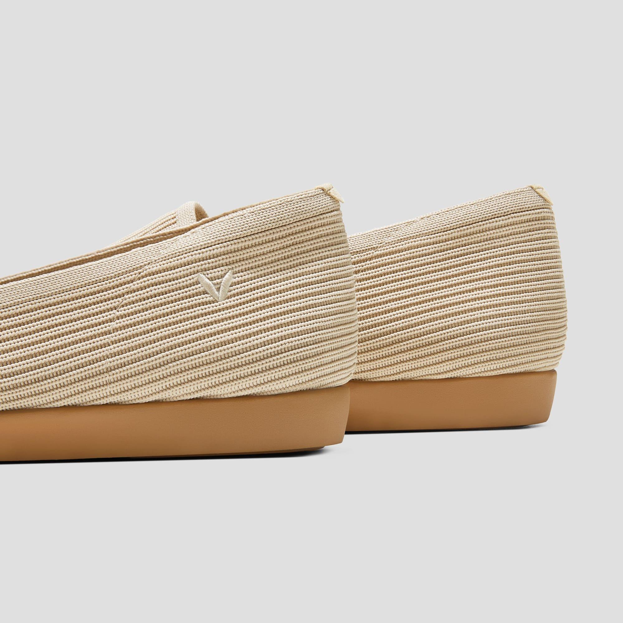 [Samantha Walker] Square toe, super water-repellent, lightweight, thick sole, loafer