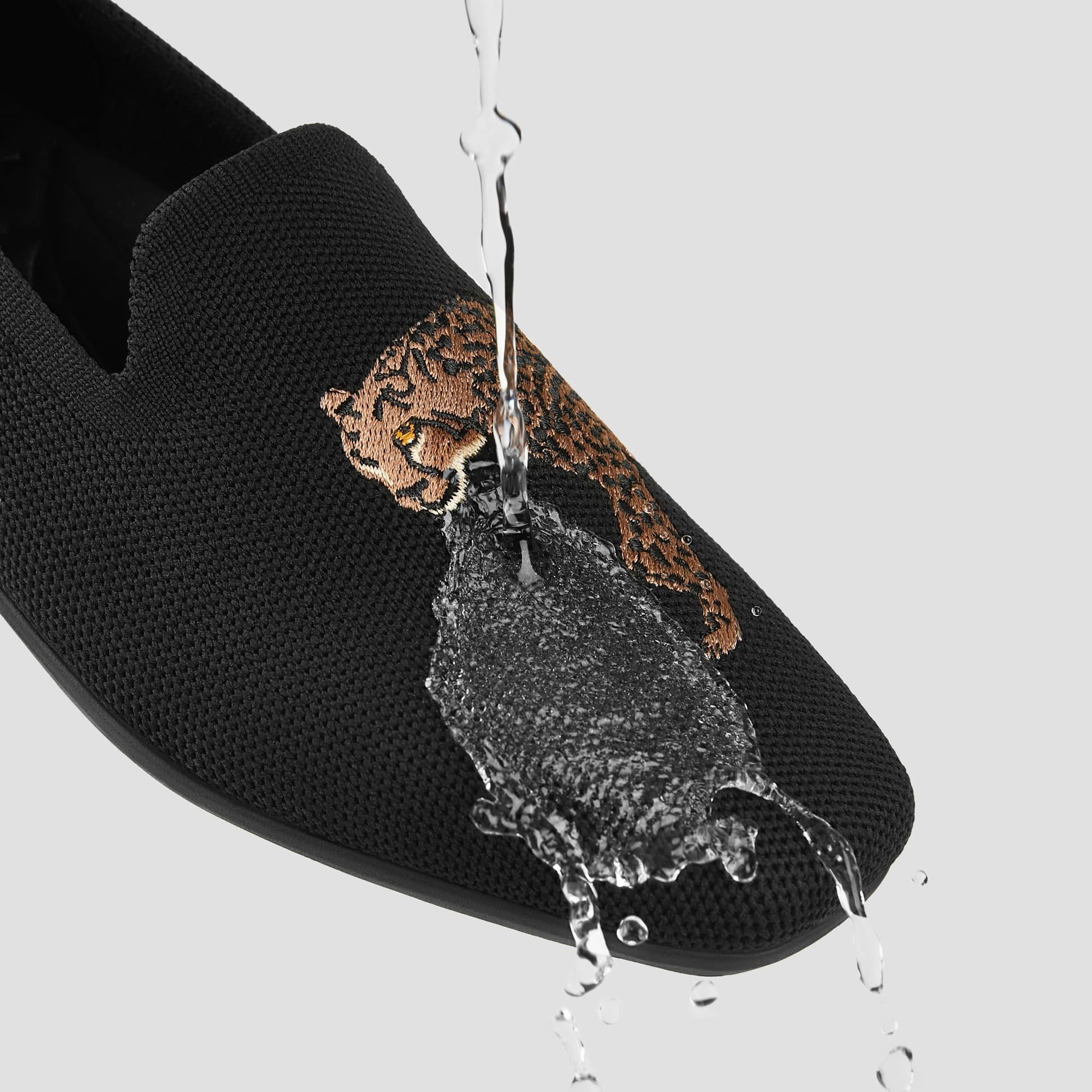 [Samantha Walker] Square toe, super water-repellent, lightweight, thick sole, loafer