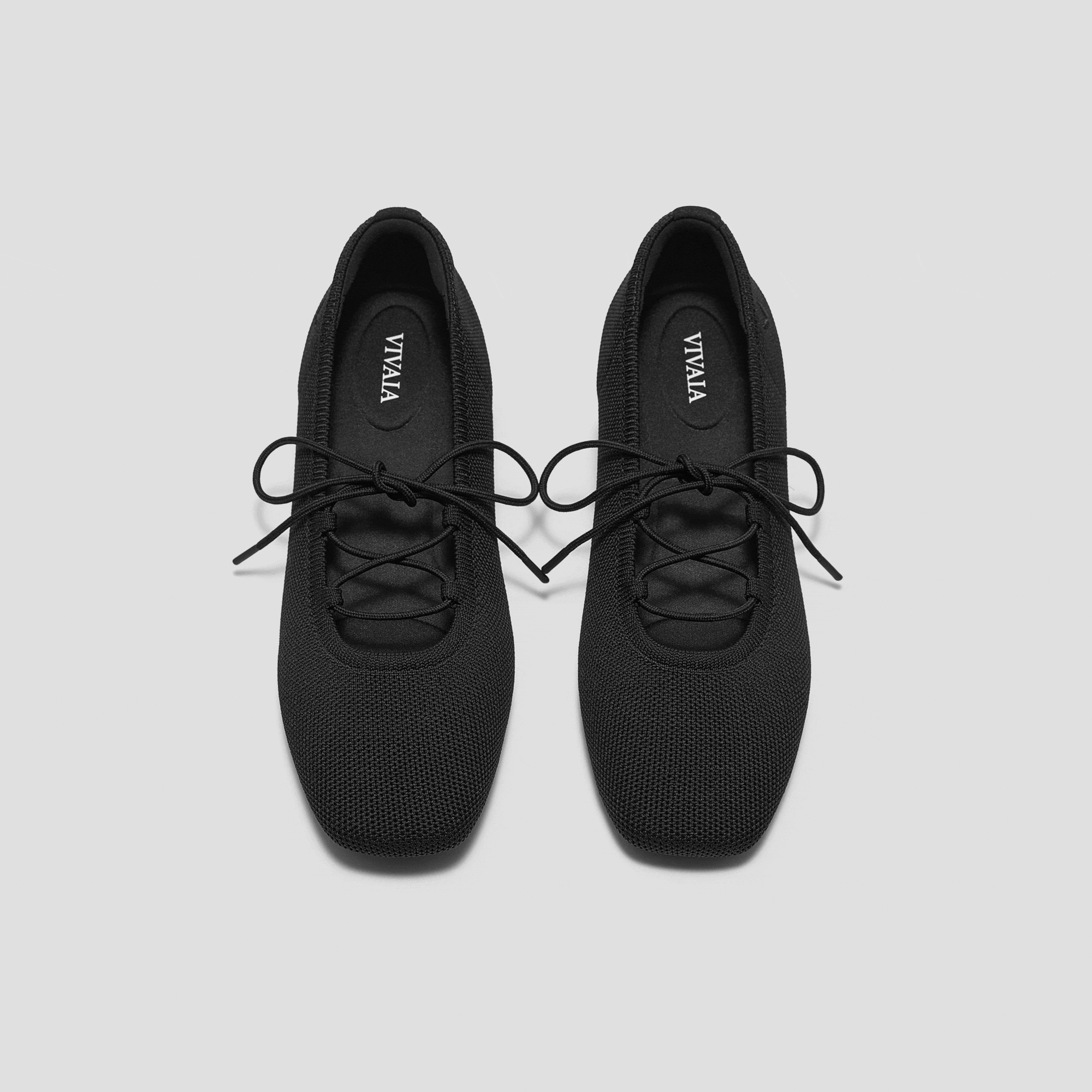 [Miley] スクエアトゥ レースアップ メリージェーン