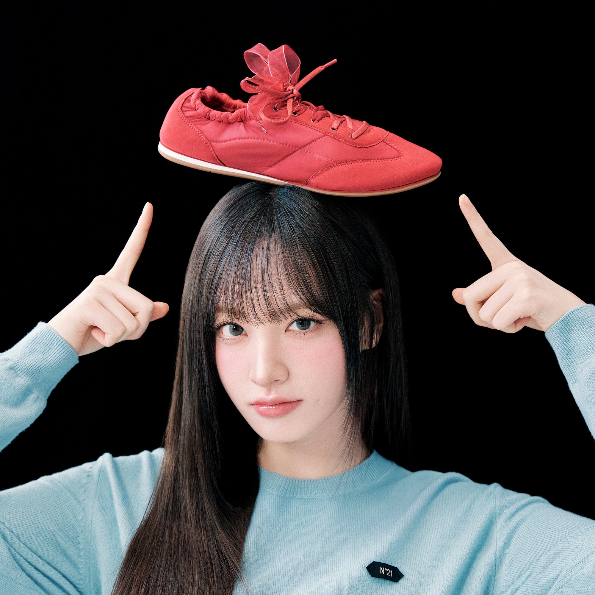 [Yancy] ジョガー ナイロン スニーカーリーナ